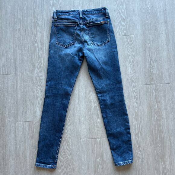 Joes Jeans The Icon Midrise Skinny Ankle Size 24 Blue - Picture 3 of 13